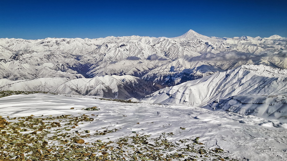 Damavand from Tochal