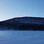 Mt Tom in winter twilight, Mount Tom (Massachusetts)