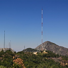 Mt. Markham and San Gabriel Peak From 100" Dome Catwalk, Mt. Wilson 