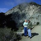 San Gabriel Peak, 6162 ft. Barbara and Mike