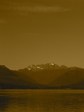 Mt. Constance, 7743 ft., from Seabeck, WA, Mount Constance photo