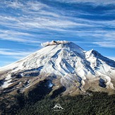 Popocatepetl after a snow storm