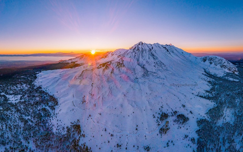 Sunrise at Nevado de Toluca