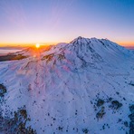 Sunrise at Nevado de Toluca