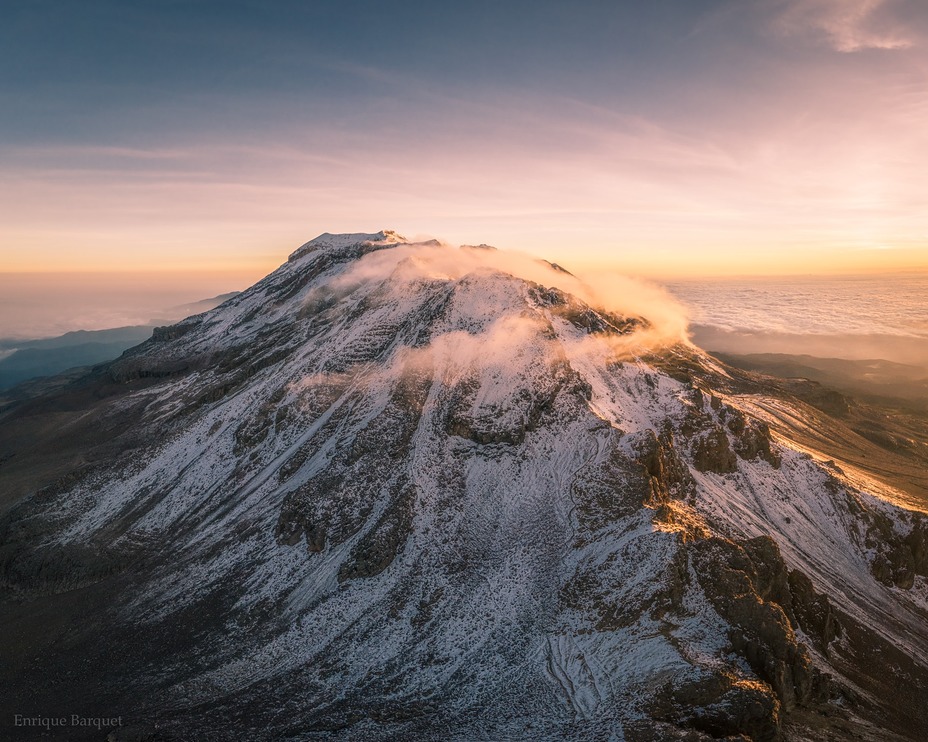 Iztaccihuatl from above