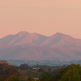 Mount Domett from Oamaru