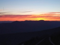 Turo de l'home sunset, Montseny photo