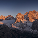 Dachstein last sunrays