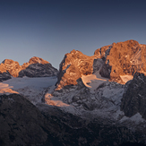 Dachstein last sunrays, Hoher Dachstein