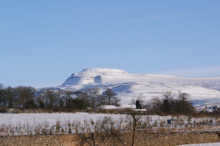 Winter view, Ingleborough