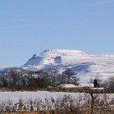 Winter view, Ingleborough