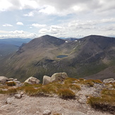 Cairn Toul and Sgor an Lochain Uiane from Braeriach 