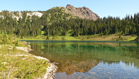 Marble Peak from Globe Flower Lake, Marble Peak (British Columbia) photo