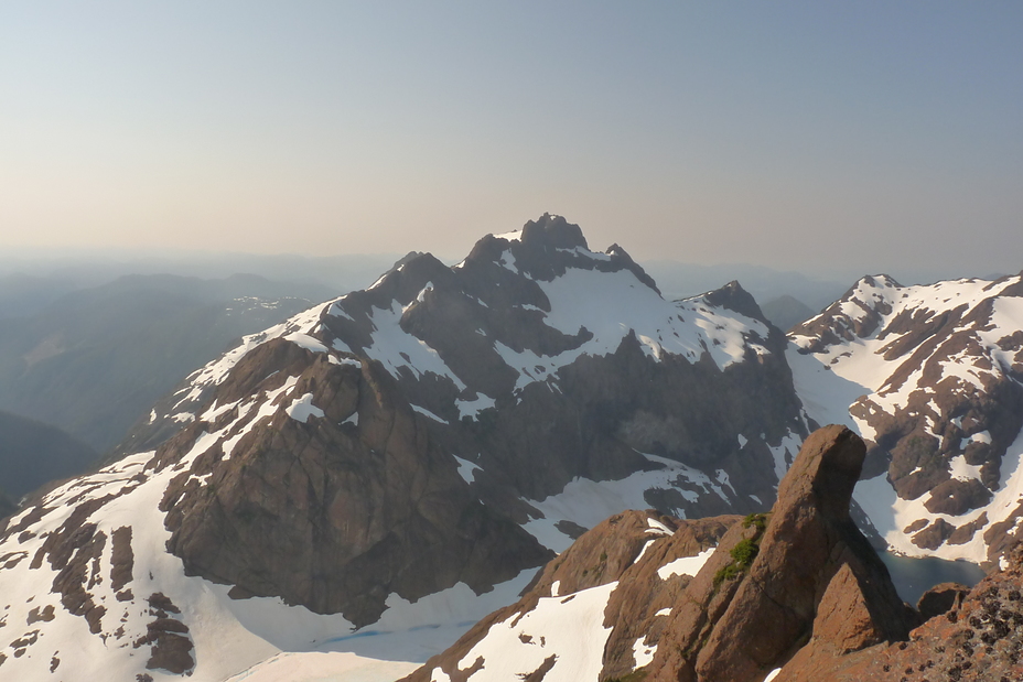 Mt Bate from Thumb Peak, Mount Bate