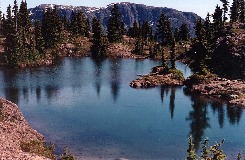 First Lake on Crest Mountain