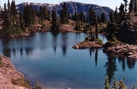 First Lake on Crest Mountain photo