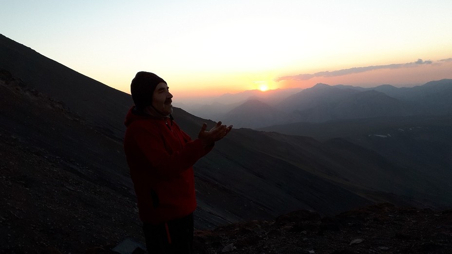 Damavand sunset, Damavand (دماوند)