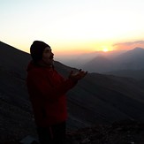 Damavand sunset, Damavand (دماوند)