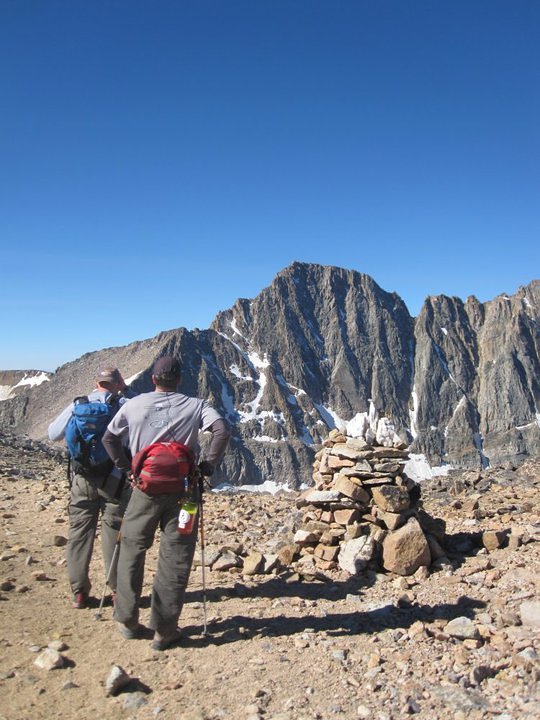 Before the saddle, Granite Peak (Montana)