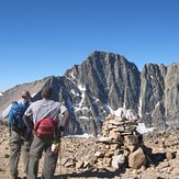 Before the saddle, Granite Peak (Montana)