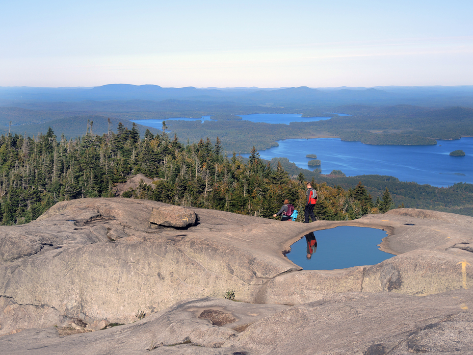 View from Ampersand Mountain, Adirondacks