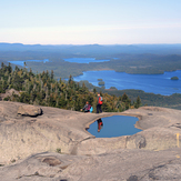 View from Ampersand Mountain, Adirondacks