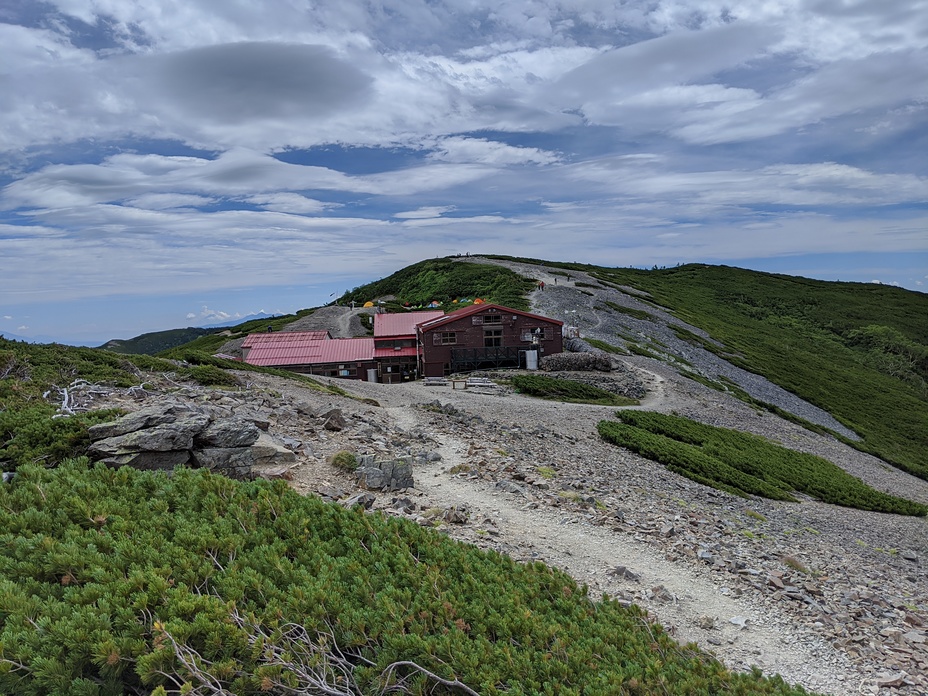 Chogatake Hutte, Mt Chogatake