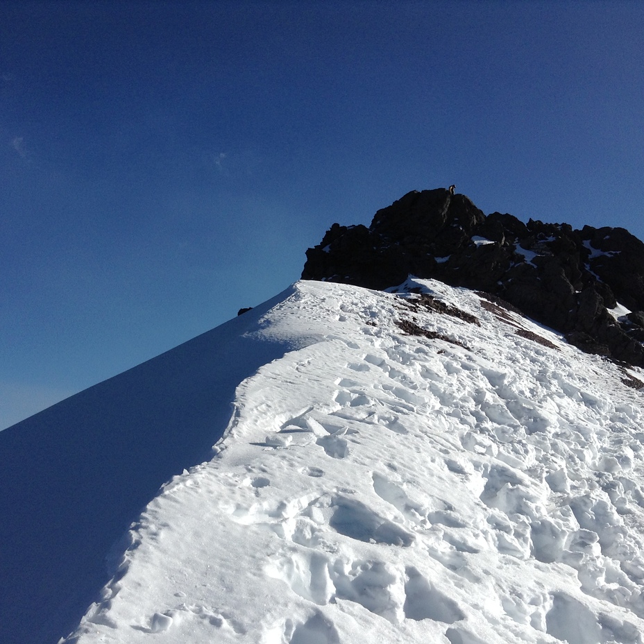 Malinche arista de cumbre