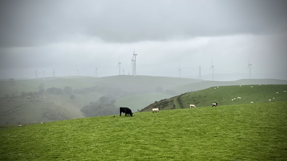 Approaching Mynydd y Glyn