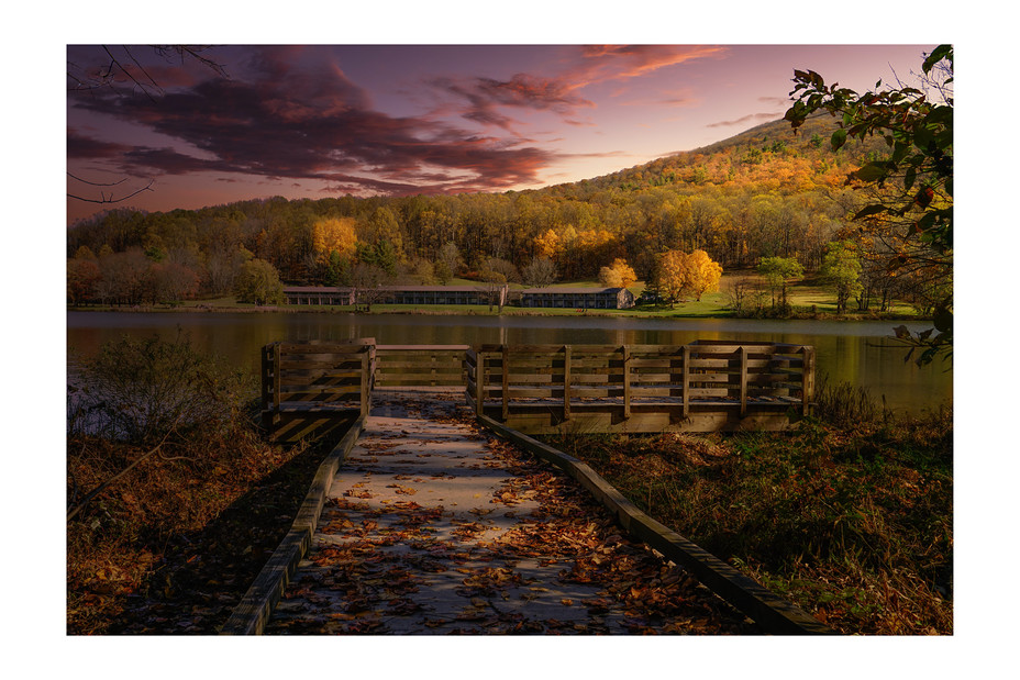 Peaks of Otter Autumn Afternoon