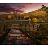 Peaks of Otter Autumn Afternoon