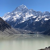 Aoraki/Mt Cook & the Hooker Glacier terminus, Aoraki/Mount Cook