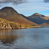 Great Gable across Wast Water