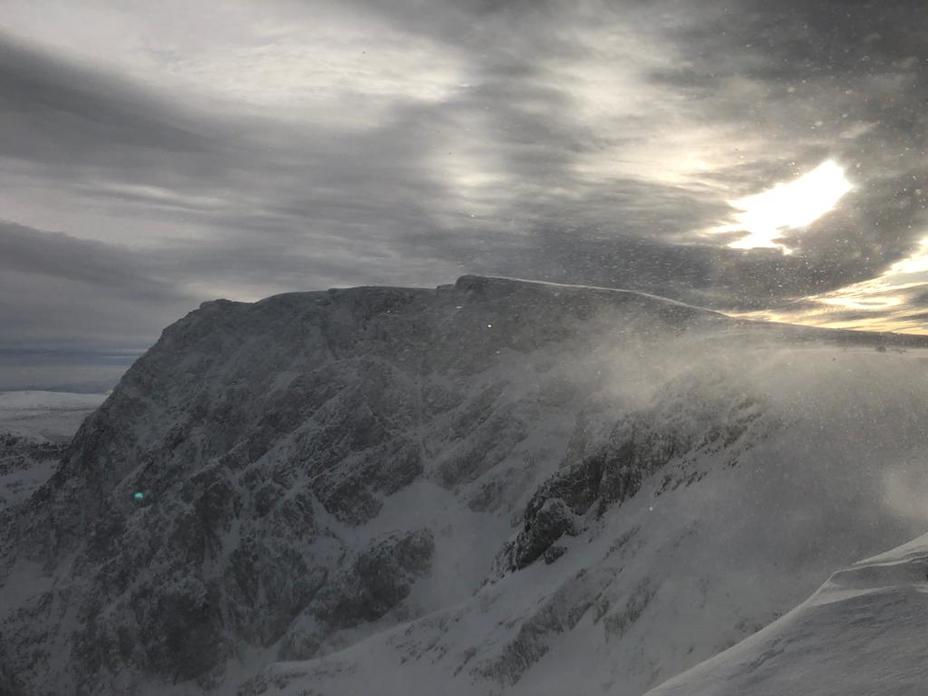 Winter weather, Ben Nevis