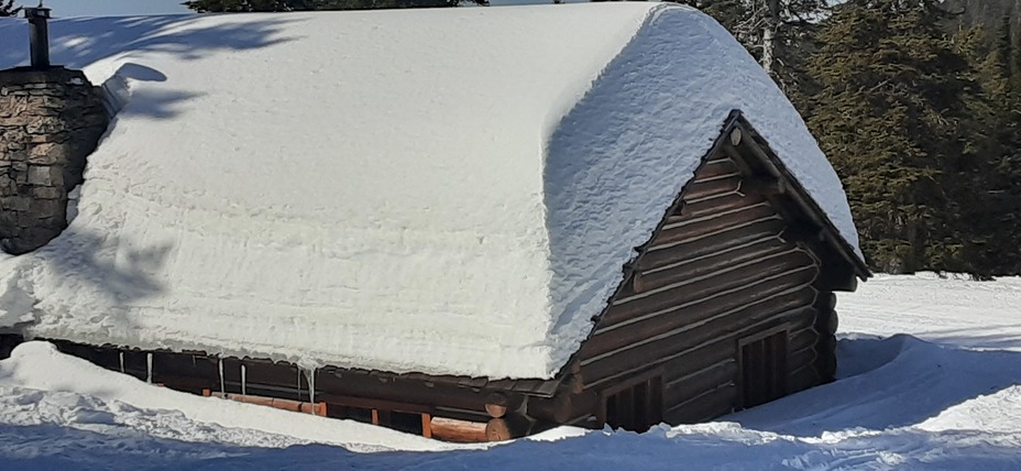 CCC hut Mt. Spokane, Mt Spokane