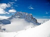 Chüebodenhorn winter shot photo