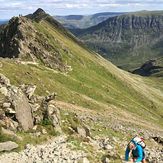 South Edge of Striding Edge, Helvellyn