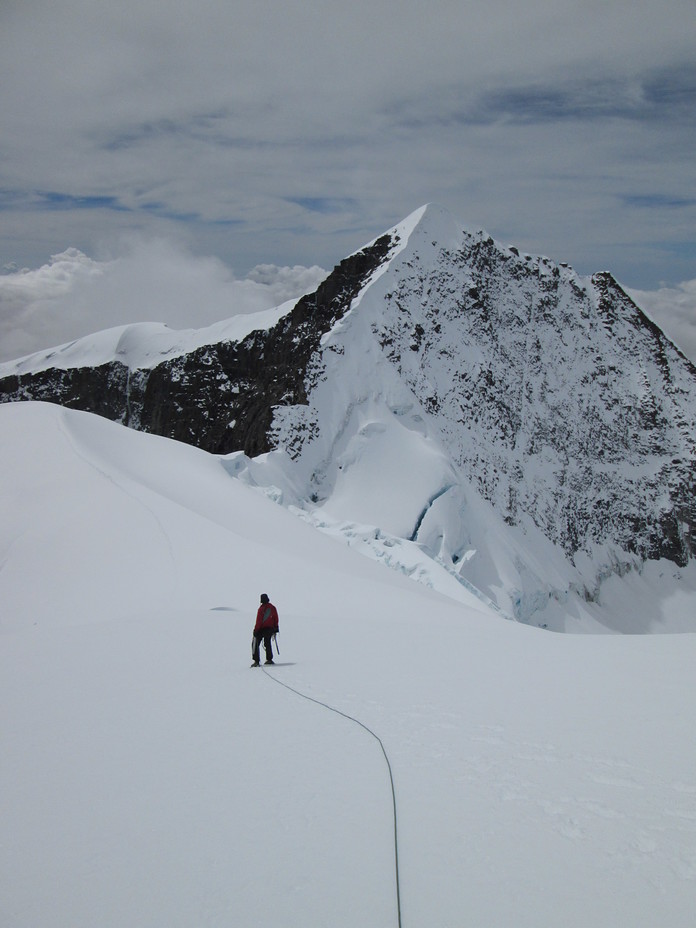 Pico Bolivar from Pico Colon, Pico Cristobal Colon