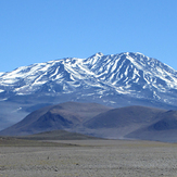 Bonete seen from the Southwest, Cerro Bonete