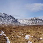 Craignaw and the Dungeon Hill in winter