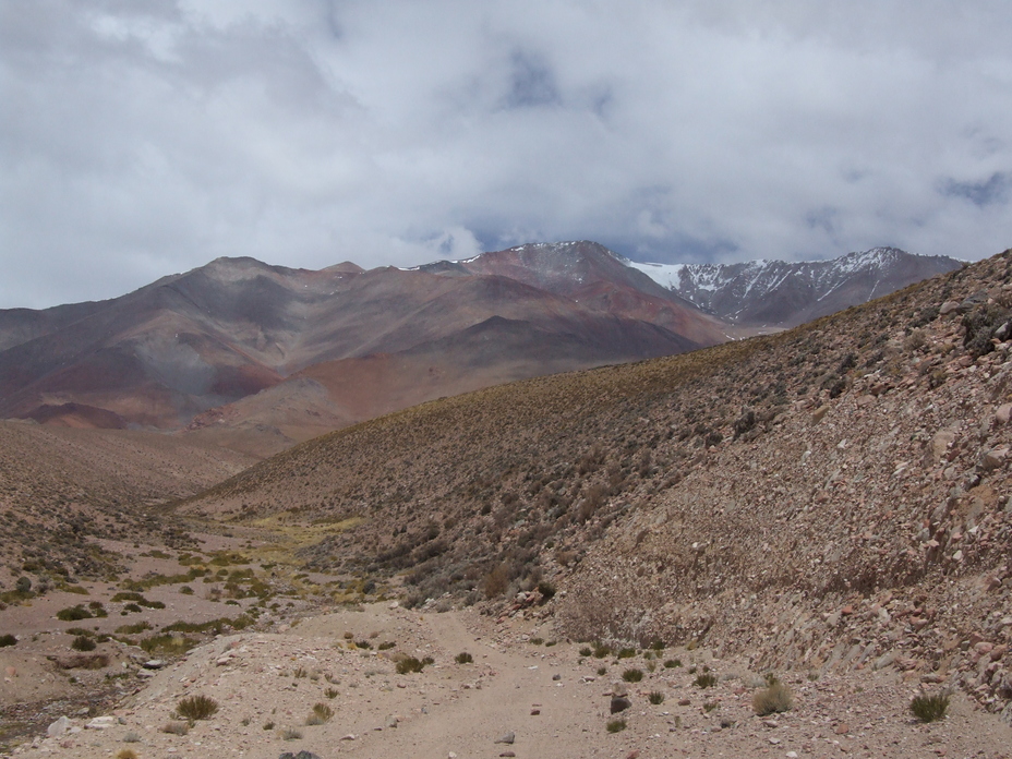 Colanguil from the Northeast, Cordillera De Colanguill