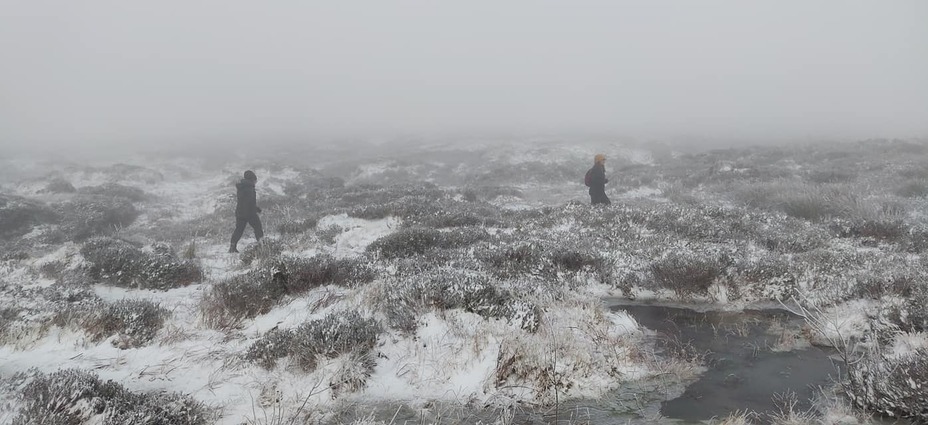 Crossing Kinder Scout 