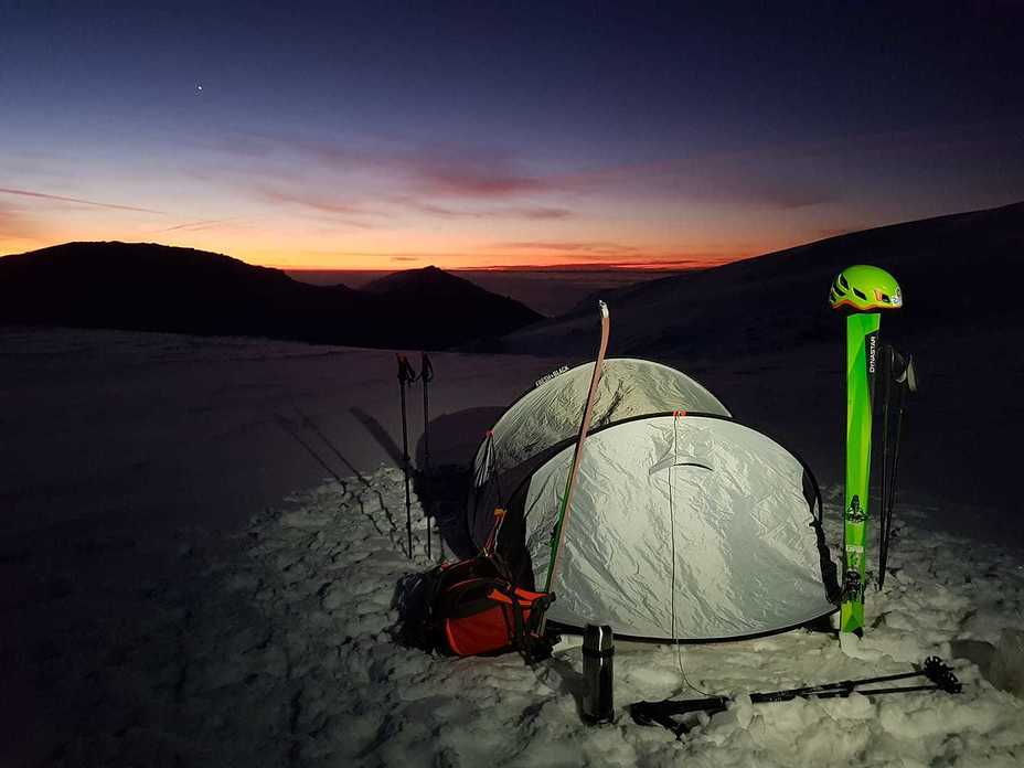 Le prime luci dell'alba, Monte Pollino