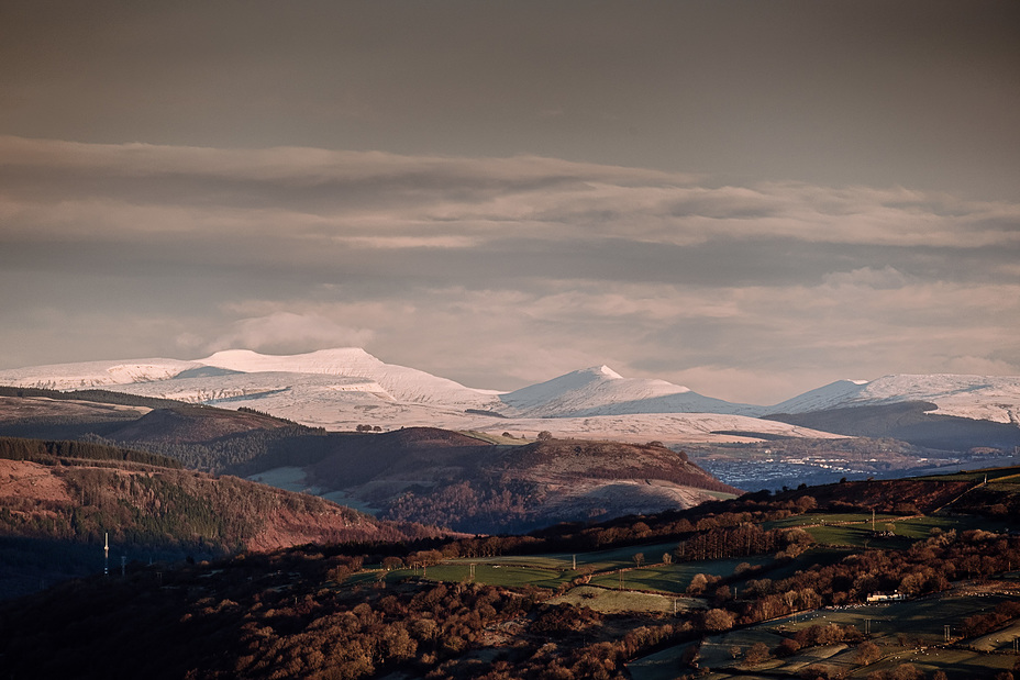 Snowy Brecon Beacons, Pen Y Fan