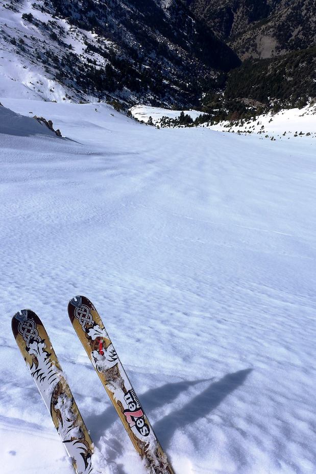 virgin slopes, Taygetos