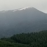 Behind the peak, Marys Peak