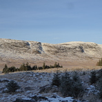 Craignaw from the east in winter