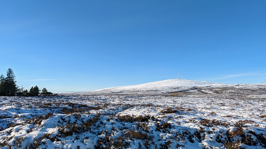 Kippure in snow