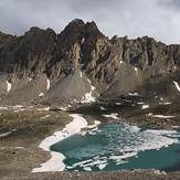 Aiguille de Chambeyron et Lac des 9 Couleurs (Ubaye)