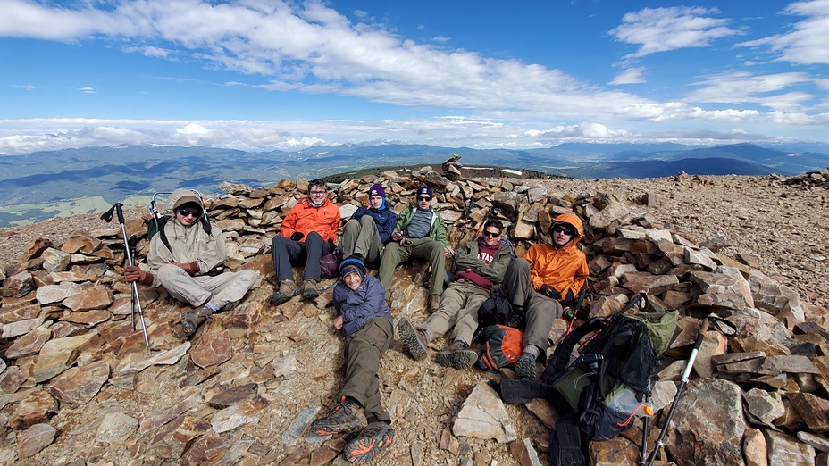 At the Summit, Baldy Mountain (Colfax County, New Mexico)